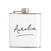 Flasques Nom de signature de script personnalisé Bacheloret (Devant)