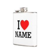 Flasques Nom du coeur (Gauche)