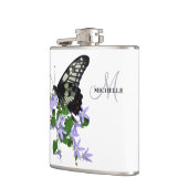 Flasques Nom élégant de papillon vintage (Gauche)