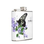 Flasques Nom élégant de papillon vintage (Droite)