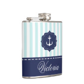 Flasques Nom en bon état nautique de coutume d'Ancre de (Droite)