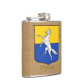 Flasques Nom italien Romano Heraldique Bouclier (Droite)
