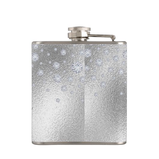 Flasques Nom monogramme en écriture cursive avec diamants a (Dos)