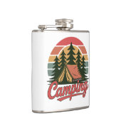 Flasques Nom personnalisé Camping (Droite)