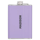 Flasques Nom personnalisé et camping couleur (Dos)