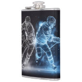 Flasques Nom personnalisé Hockey sur glace (Gauche)