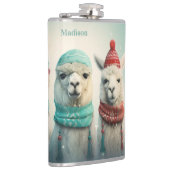 Flasques Nom personnalisé Llamas d'hiver (Droite)