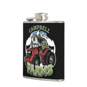 Flasques Nom personnalisé Pays Fermes Grange Tracteur Fermi (Gauche)