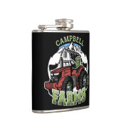 Flasques Nom personnalisé Pays Fermes Grange Tracteur Fermi (Droite)