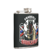 Flasques Nom personnalisé Retro Barber Shop Pole Barbier (Droite)