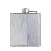 Flasques NOM personnalisé Retro Red Classic Car Garage (Dos)