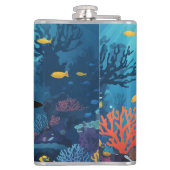 Flasques Nom personnalisé Scuba Diver (Dos)