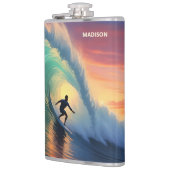Flasques Nom personnalisé Surf (Gauche)
