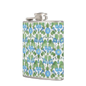 Flasques Nostalgale Blue Morning Glory Hip Flask (Gauche)