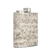 Flasques Notes de musique (Droite)