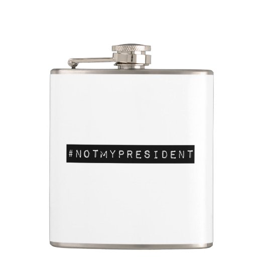 Flasques #notmypresident (Devant)