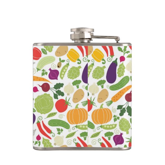 Flasques Nourriture sur un arrière - plan blanc (Dos)