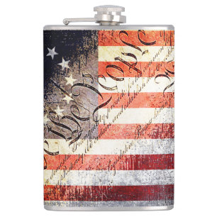 Flasques Nous Les Gens Vintage Betsy Ross Drapeau Américain