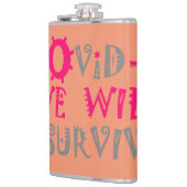 Flasques Nous survivrons à COVID-19 - Force et résilience (Gauche)