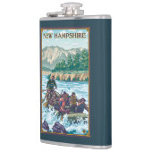 Flasques Nouveau HampshireRiver transportant la scène par (Gauche)