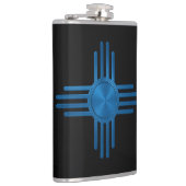 Flasques Nouveau Mexique Bleu (Droite)