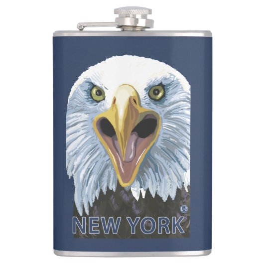 Flasques Nouvelle de YorkEagle fin (Devant)