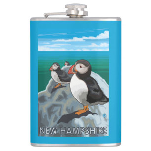 Flasques Nouvelle scène de HampshirePuffins