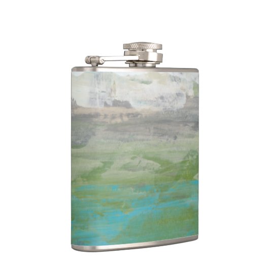 Flasques Nuages Blancs Surplombant Un Beau Paysage (Droite)