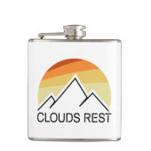 Flasques Nuages Rest Mountain Yosemite Retro (Devant)