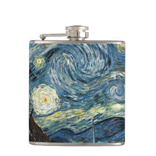 Flasques Nuit étoilée par Vincent van Gogh. L'art célèbre