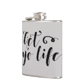 Flasques Obtenez votre typographie de vie (Gauche)