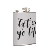 Flasques Obtenez votre typographie de vie (Droite)