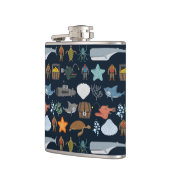 Flasques Océan Habitants Motif 1 (Gauche)