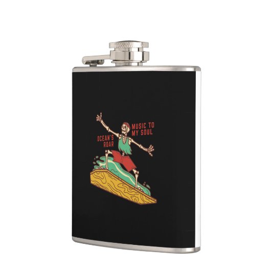 Flasques Oceans Roar Music to Soul on a Flask (Gauche)