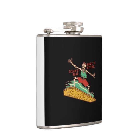 Flasques Oceans Roar Music to Soul on a Flask (Droite)