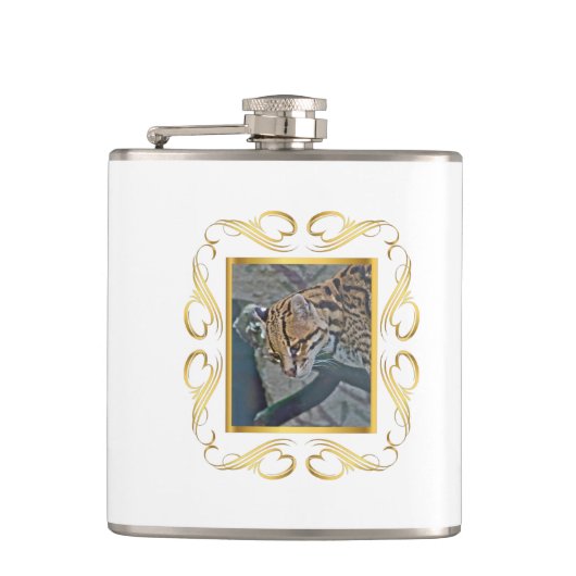 Flasques Ocelot encadré (Devant)