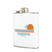 Flasques Ocracoke Caroline du Nord Sun Palm Trees (Gauche)