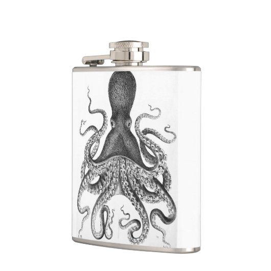 Flasques Octopus d'impression Vintage (Gauche)