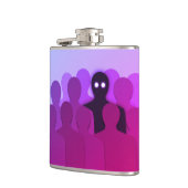 Flasques Oddity Surreal Pink esthétique Weirdo (Gauche)