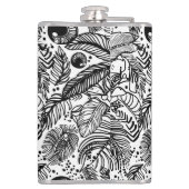 Flasques Oeil magique. Symbole de l'Omniscience et de l'Êtr (Dos)