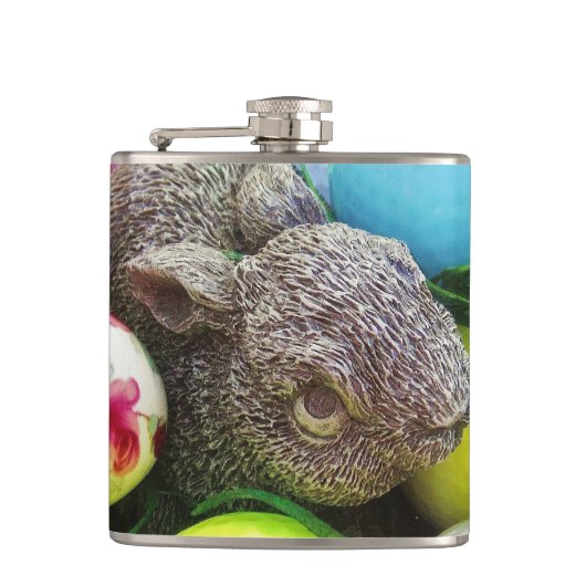 Flasques Oeufs de Pâques, lapin et balles de golf (Devant)