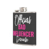 Flasques Official Bad Influence Custom Bachelorette Party (Gauche)