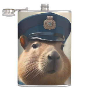 Flasques Officier Capybara : Maintenir la Paix,