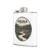 Flasques Oglala National Grassland Nebraska Stream (Gauche)