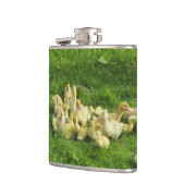 Flasques oiseau, canard, canard, jaune, nature, mignonette, (Gauche)