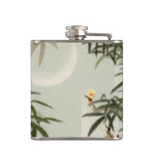 Flasques Oiseaux Bambou Asiatique Japonais Vintage (Dos)