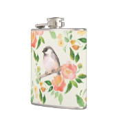 Flasques Oiseaux et fleurs (Gauche)