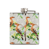 Flasques Oiseaux exotiques sur la dentelle (Dos)