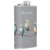 Flasques Oiseaux lunaires sur Branches Élégance intemporell (Droite)