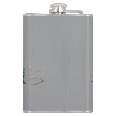 Flasques Oiseaux lunaires sur Branches Élégance intemporell (Dos)